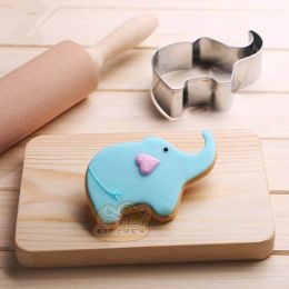 Animal Elephant Shape Aluminum Biscuit Mold Baking cookie moulds