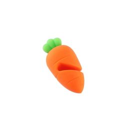 Kitchen Lid Small Carrot Silicone Holder Pot Cover Overflow Preventer Heightening Practical Kitchen