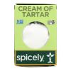 Spicely Organics - Cream of Tartar - Case of 6 - 0.5 oz.