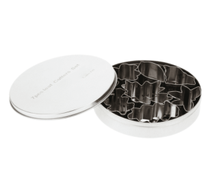 7pcs Stainless Steel Cake Fondant Cookie Biscuit Candy Mould Mold Cutters Leaves Shapes DIY Decorating Tools Baking Kit