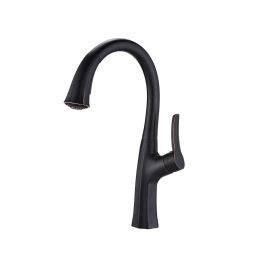 Dual Function Sprayhead Single Handle Pull Down Kitchen Faucet Oil Rubbed Bronze
