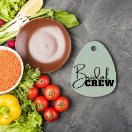 Bridal Crew Graphic Glass Cutting Board
