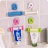1 Pc Rolling Squeezer Toothpaste Dispenser Tube Sucker Hanging Holder