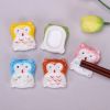 Assorted Color Ceramics Owl Chopstick Rest Cute Decorative Spoon Fork Knife Holder, 5 Pack