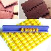 Biscuits Baking Printing Alphabet Mold Cookies Cutter Word Press Stamp Baking Mold Cake Curling Embossing Mold Cookie DIY Tools