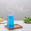 1pc Creative Letter Art Straw Food Grade PP Plastic Bar Party Drinking Straws Flexible Bendable