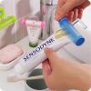 1 Pc Rolling Squeezer Toothpaste Dispenser Tube Sucker Hanging Holder