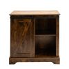 Buffet & Sideboard with Sliding Barn Door Multi-functional Storage Cabinet For Farmhouse