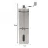 Stainless Steel Triangle Kitchen Manual Handcrank Bean Mill Coffee Grinder