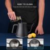 Electric Gooseneck Kettle Ultra Fast Boiling Hot Water Kettle Leak-Proof Design, Auto Shutoff Anti-dry Protection, 1200W-0.8L, Matte Black