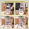 3/8" Blade Fruit and Vegetable Strip Cutting Machine