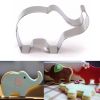 Animal Elephant Shape Aluminum Biscuit Mold Baking cookie moulds