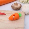 Kitchen Lid Small Carrot Silicone Holder Pot Cover Overflow Preventer Heightening Practical Kitchen