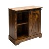 Buffet & Sideboard with Sliding Barn Door Multi-functional Storage Cabinet For Farmhouse