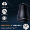Electric Gooseneck Kettle Ultra Fast Boiling Hot Water Kettle Leak-Proof Design, Auto Shutoff Anti-dry Protection, 1200W-0.8L, Matte Black