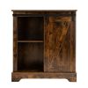 Buffet & Sideboard with Sliding Barn Door Multi-functional Storage Cabinet For Farmhouse
