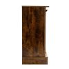 Buffet & Sideboard with Sliding Barn Door Multi-functional Storage Cabinet For Farmhouse