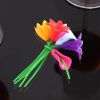 6pcs/set Hot Sale Flowers Wine Cup Marker Party Dedicated Glass Cup Recognizer Tools Wine Glasses Silicone Label