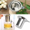 Mesh Tea Infuser Reusable Tea Strainer Teapot Stainless Steel Loose Tea Leaf Spice Filter Drinkware
