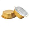 Disposable Aluminum Square Foil Pans with Snap-on Plastic Lids 650 ml Food Dish Pan, Cake Pan, Dessert Pan, Extra-Sturdy Containers for Cooking, Bakin
