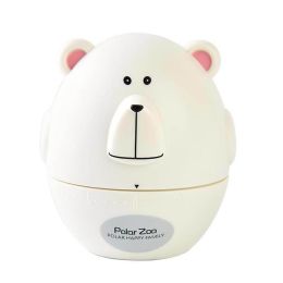 Creative Rondaful Little Bear and Calf Shape Mechanical Timer for Home Kitchen (Color: White)