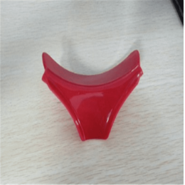 Anti-spillage Cookware Pot With Round Mouth Edge Deflector High Elastic Silica Gel Deflector Silica (Color: Red)