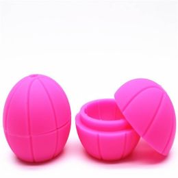 Diy Creative Silicone Round Basketball Ice Cube Mold Tray Desert Sphere Mould (Color: pink)