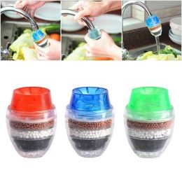 Kitchen Faucet Water Purifier Water Filter Coconut Shell Activated Carbon (Color: Multicolor, size: one size)