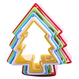 1 Set Cookies Cutter Frame Cake Mould DIY Star Tree Round Heart Flower Mold (Color: Z7, size: Tree)