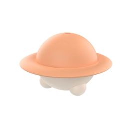Silicone Ice Cube Maker Ice Tray Halloween Candy Cake Pudding Chocolate Molds (Color: orange)