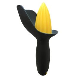 Kitchen Accessories Orange Lemon Press Tool Convenience Manual Squeezer Citrus Portable Juicer (Color: Black, size: one size)