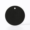 Round Heat Resistant Silicone Mat Drink Cup Coasters Non-slip Pot Holder Table Placemat Kitchen