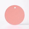 Round Heat Resistant Silicone Mat Drink Cup Coasters Non-slip Pot Holder Table Placemat Kitchen