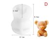 DIY ice model 3D cute animal soft silicone ice model creative coffee ice sculpture