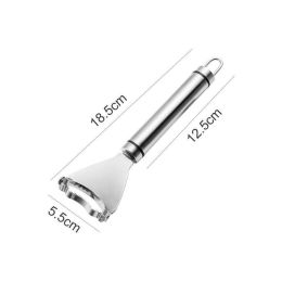 1 Pcs Corn Peeler Corn Planer Thresher Stainless Steel Corn Peeler for Corn On the Cob Corn Kernel Remover Tool Magic Corn Stripper Tool Corn Cutter C (Color: 2)