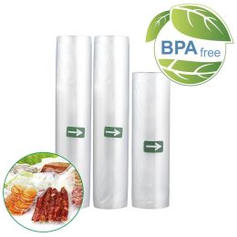 8" and 11" Vacuum Seal Rolls Multipack Make Custom-Sized BPA-Free Vacuum Sealer Bags for Food Saver (size: 3 PACK)