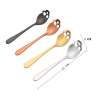 304 Stainless Steel Cool Skull Coffee Tea Stirring Spoon Cutlery Dessert Drink Sugar Spoon