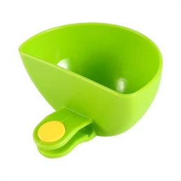 Creative Kitchen Condiment Dish Multi-purpose Can Be Added To The Bowl Dish Dressing Dish Salad Dres (Color: green)
