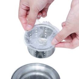 100pcs Kitchen Sink Garbage Filter Drain Sink Sewer Anti-clogging Floor Drain Debris Anti-clogging (size: 50pcs)