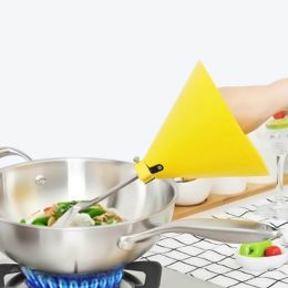 Kitchen Tools Household Appliances Kitchen Artifact Cooking Oil Splash And Scald Proof Shield (Color: yellow, size: Style 1)