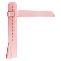 1pcs Adjustable Cake Scraper (Color: pink)