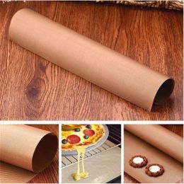 Baking Teflon Sheet Tarpaulin Cake Oven Tool High Temperature Resistant (Color: White, size: 30*40CM)