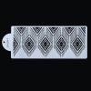 DIY Style Plastic Sugar Sieve Mold Fondant Printing Stencil Hollow Wedding Cake Stencil Edge Decor