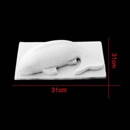 DIY 3D Cake Chocolate Mould Jelly Handmade Sugarcraft Mold Baking Tool (Transparent: L)