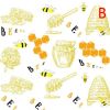 3pcs/set Reusable Waste Food Wrap Beeswax Wrap Sustainable Free Beeswax Food Storage Cloth Eco Frien