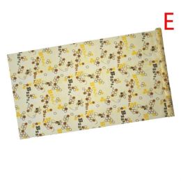 3pcs/set Reusable Waste Food Wrap Beeswax Wrap Sustainable Free Beeswax Food Storage Cloth Eco Frien (size: E)