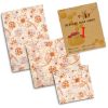 3pcs/set Reusable Waste Food Wrap Beeswax Wrap Sustainable Free Beeswax Food Storage Cloth Eco Frien