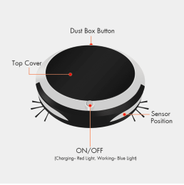 Smart home sweeping robot (Model: EU)