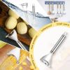 1 Pcs Corn Peeler Corn Planer Thresher Stainless Steel Corn Peeler for Corn On the Cob Corn Kernel Remover Tool Magic Corn Stripper Tool Corn Cutter C