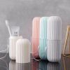 Toothbrush Holder Bathroom Non-slip Strip Storage Case Mouthwash Cup